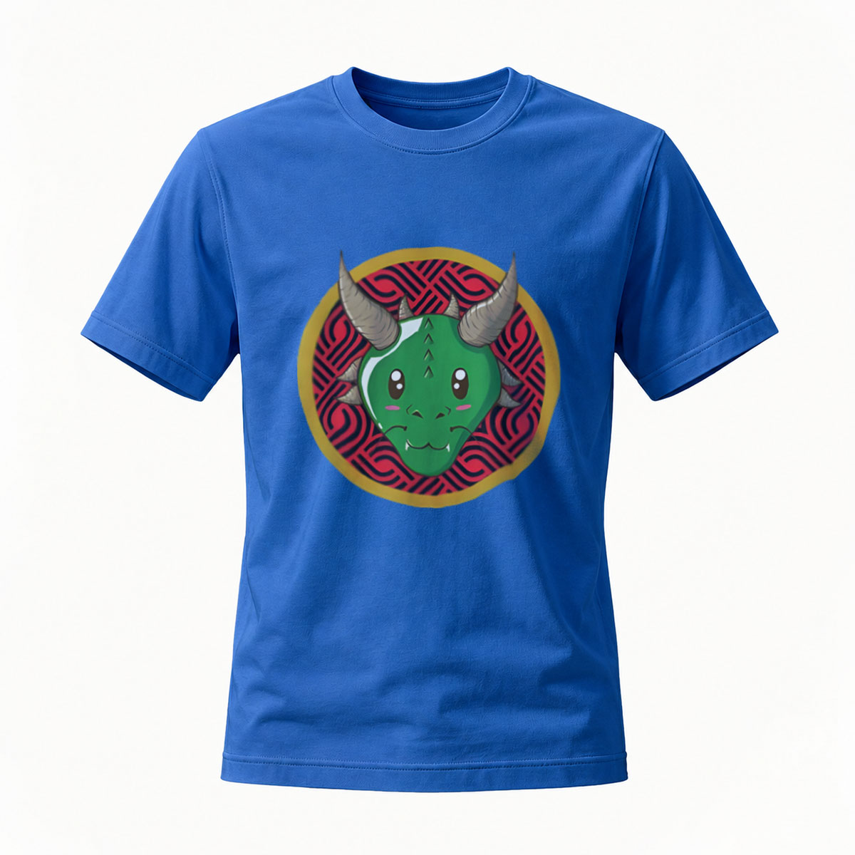 Dragon Head Design Men's T-Shirt Casual Wear Gift Idea - Image 4