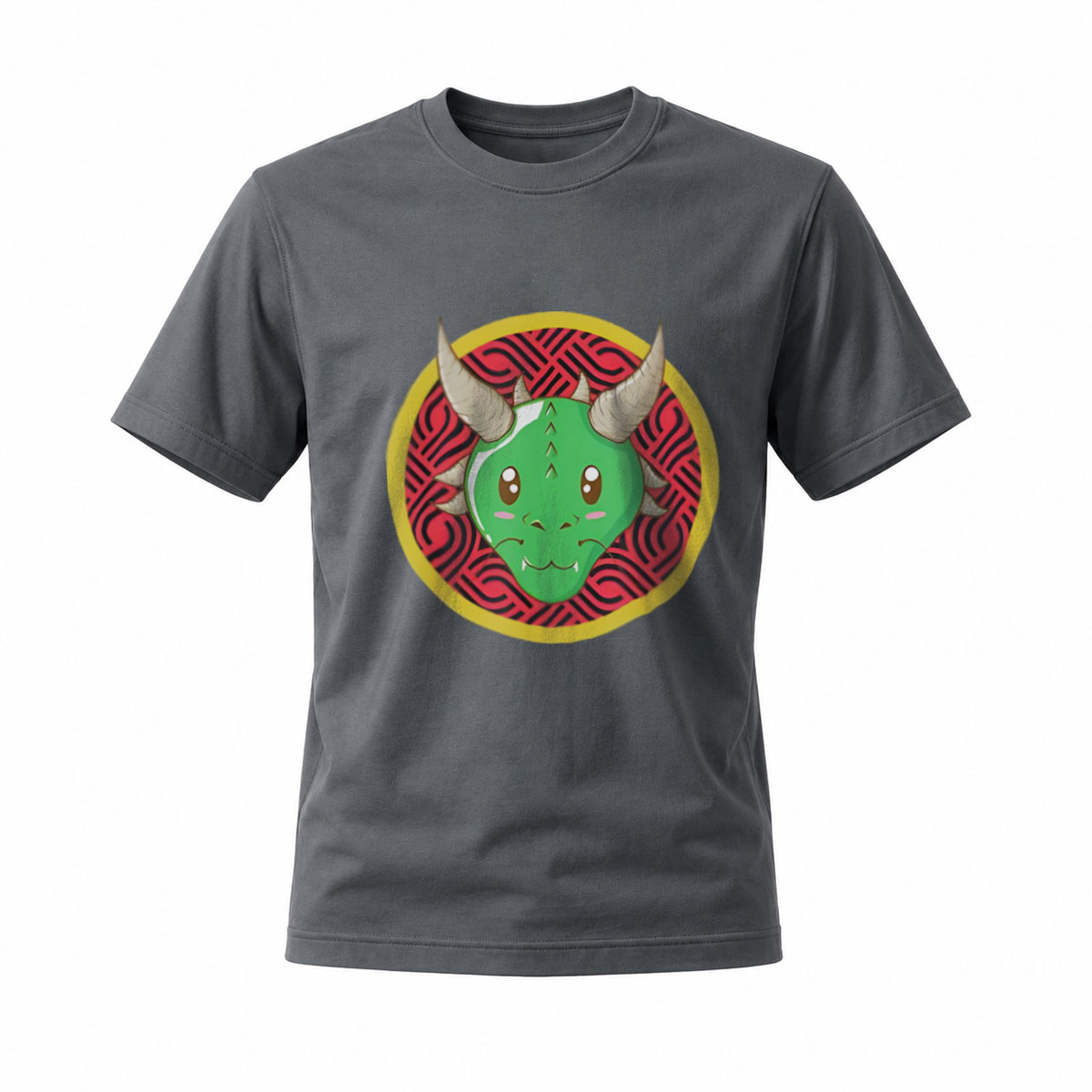 Dragon Head Design Men's T-Shirt Casual Wear Gift Idea - Image 6