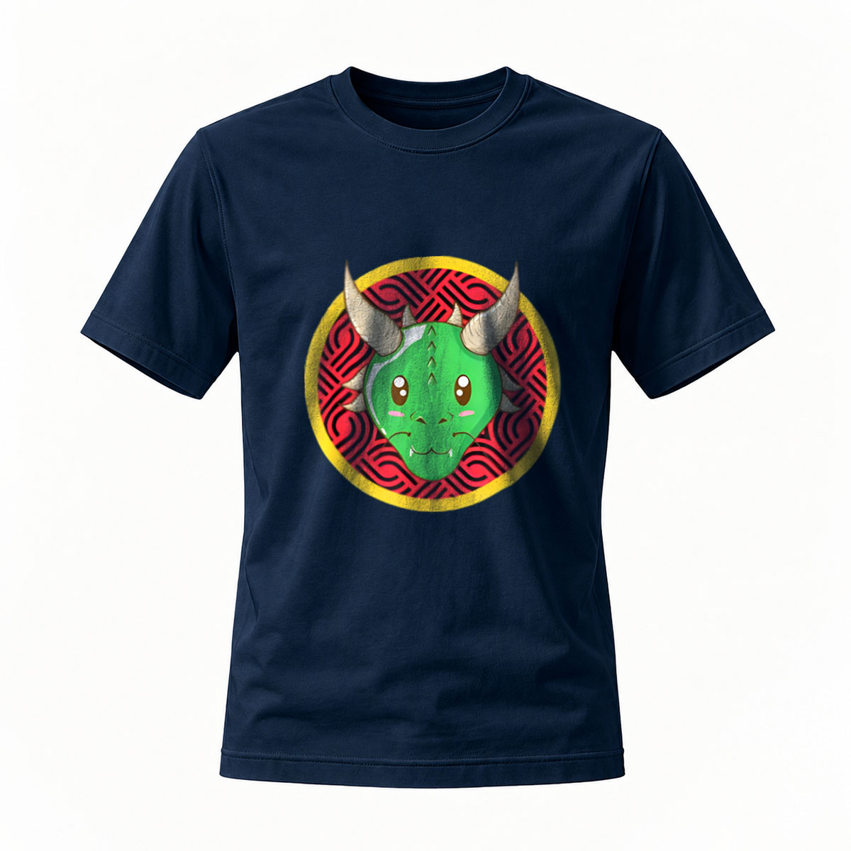 Dragon Head Design Men's T-Shirt Casual Wear Gift Idea - Image 7