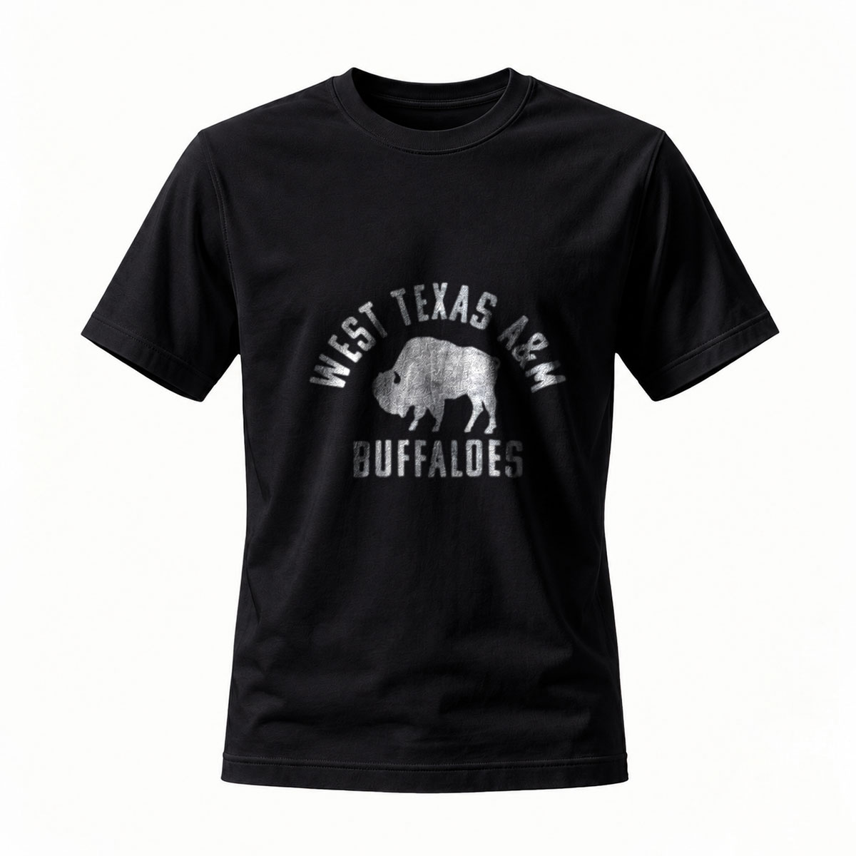 West Texas A&M Buffaloes Logo T-Shirt Men's Black