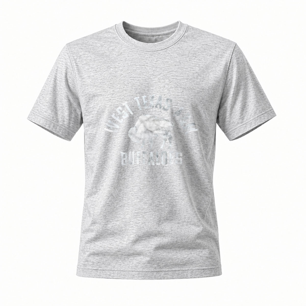 West Texas A&M Buffaloes Logo T-Shirt Men's Black - Image 3