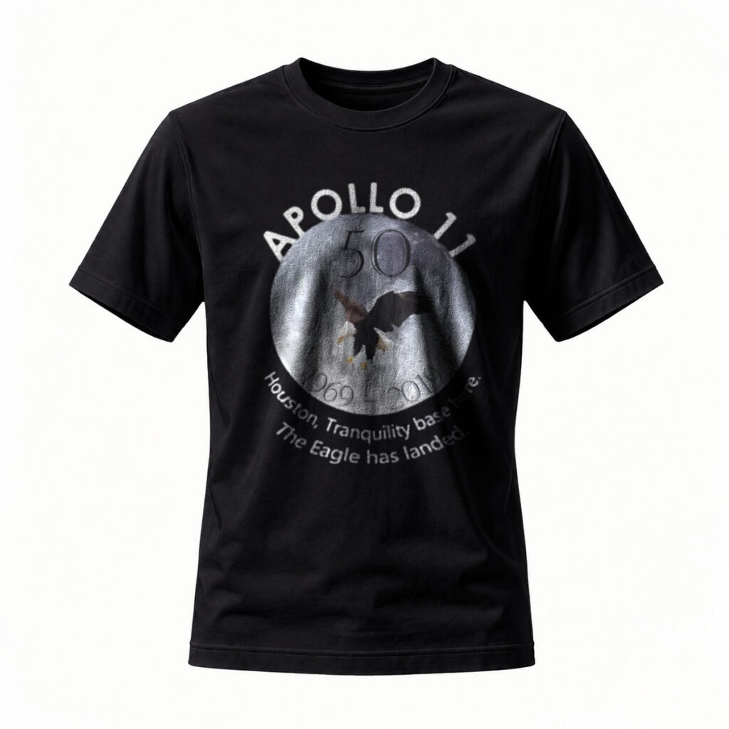 Apollo 11 50th Anniversary Moon Landing T-Shirt Men's