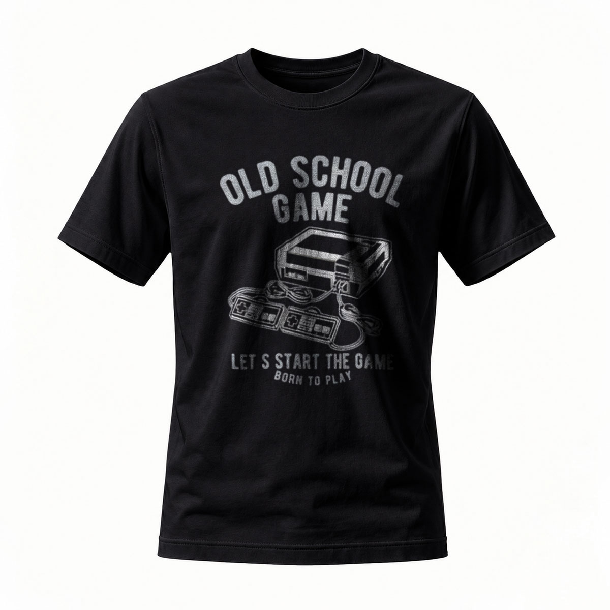 Old School Game T-Shirt Men's Retro Gaming Tee