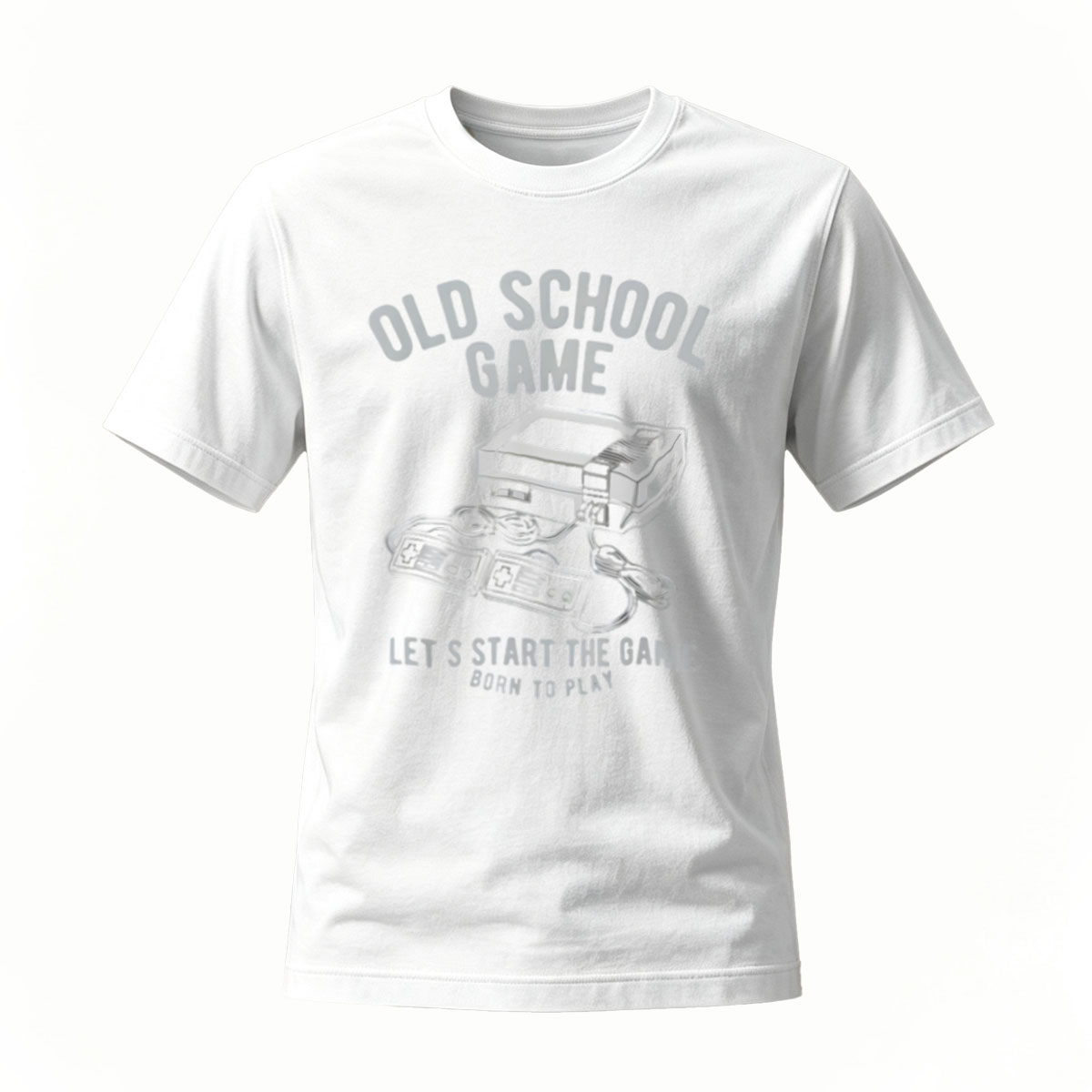 Old School Game T-Shirt Men's Retro Gaming Tee - Image 2