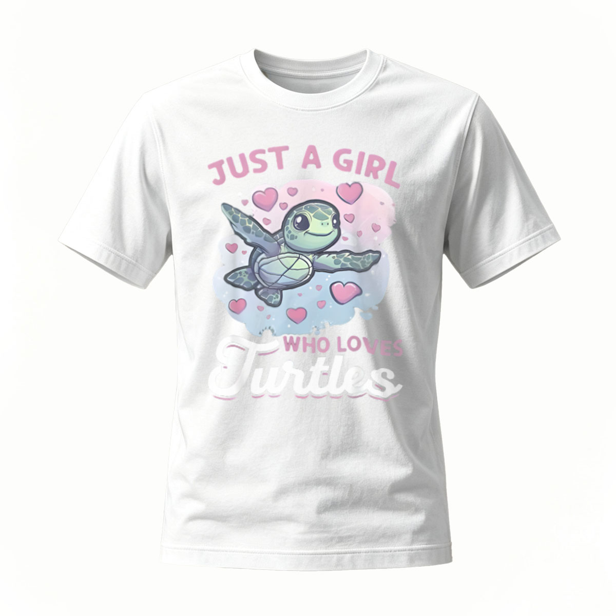 Just a Girl Who Loves Turtles Women's T-Shirt - Image 2