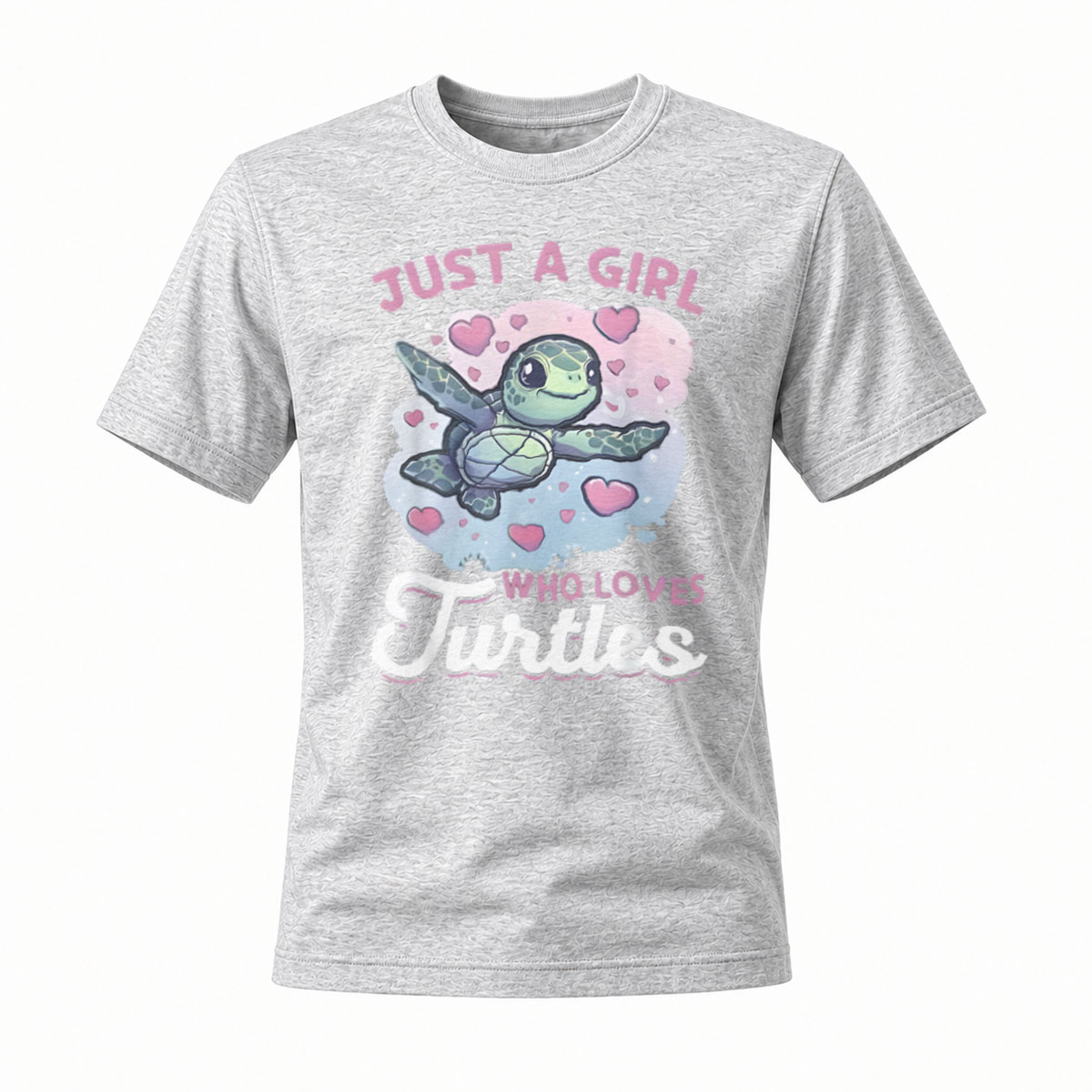 Just a Girl Who Loves Turtles Women's T-Shirt - Image 3