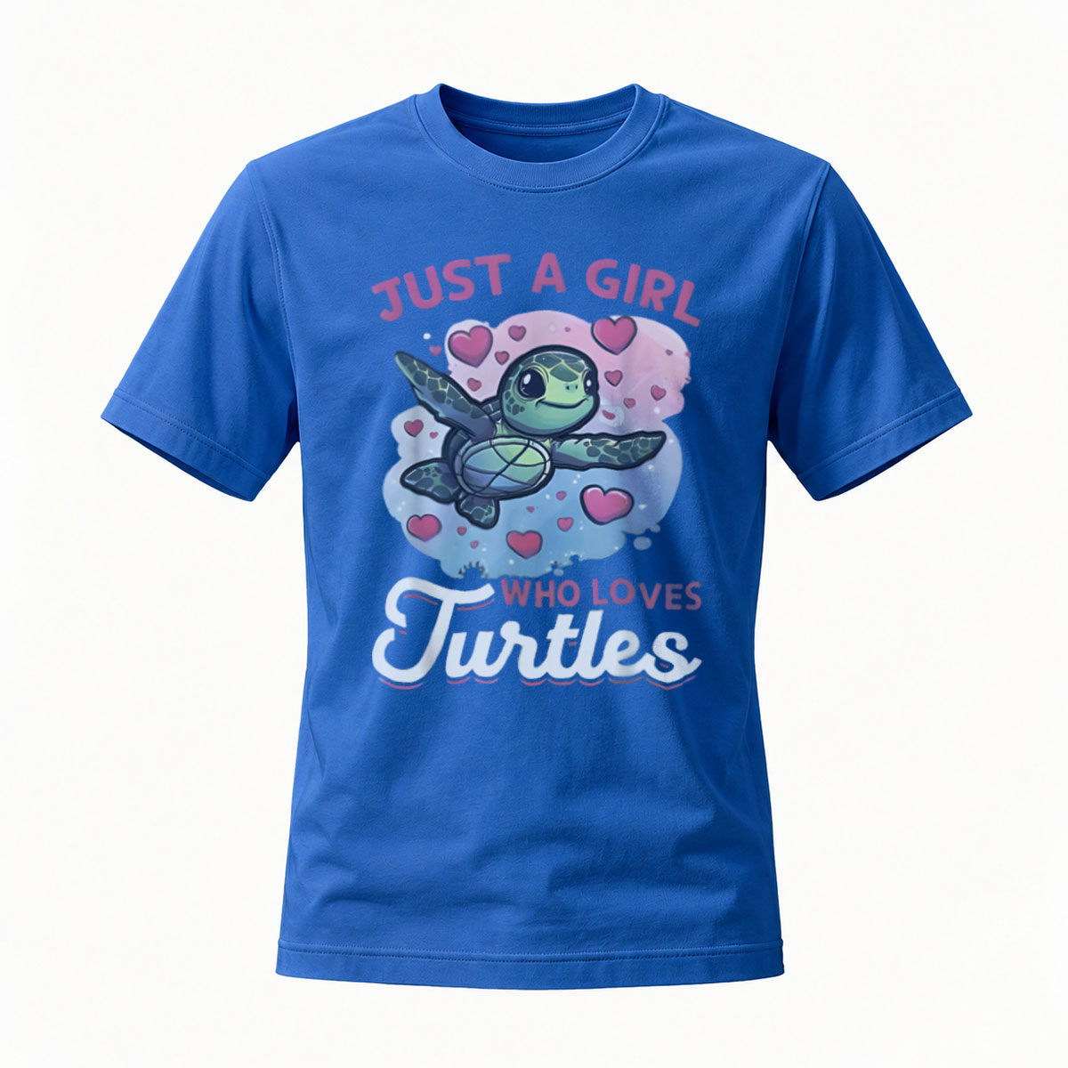 Just a Girl Who Loves Turtles Women's T-Shirt - Image 4