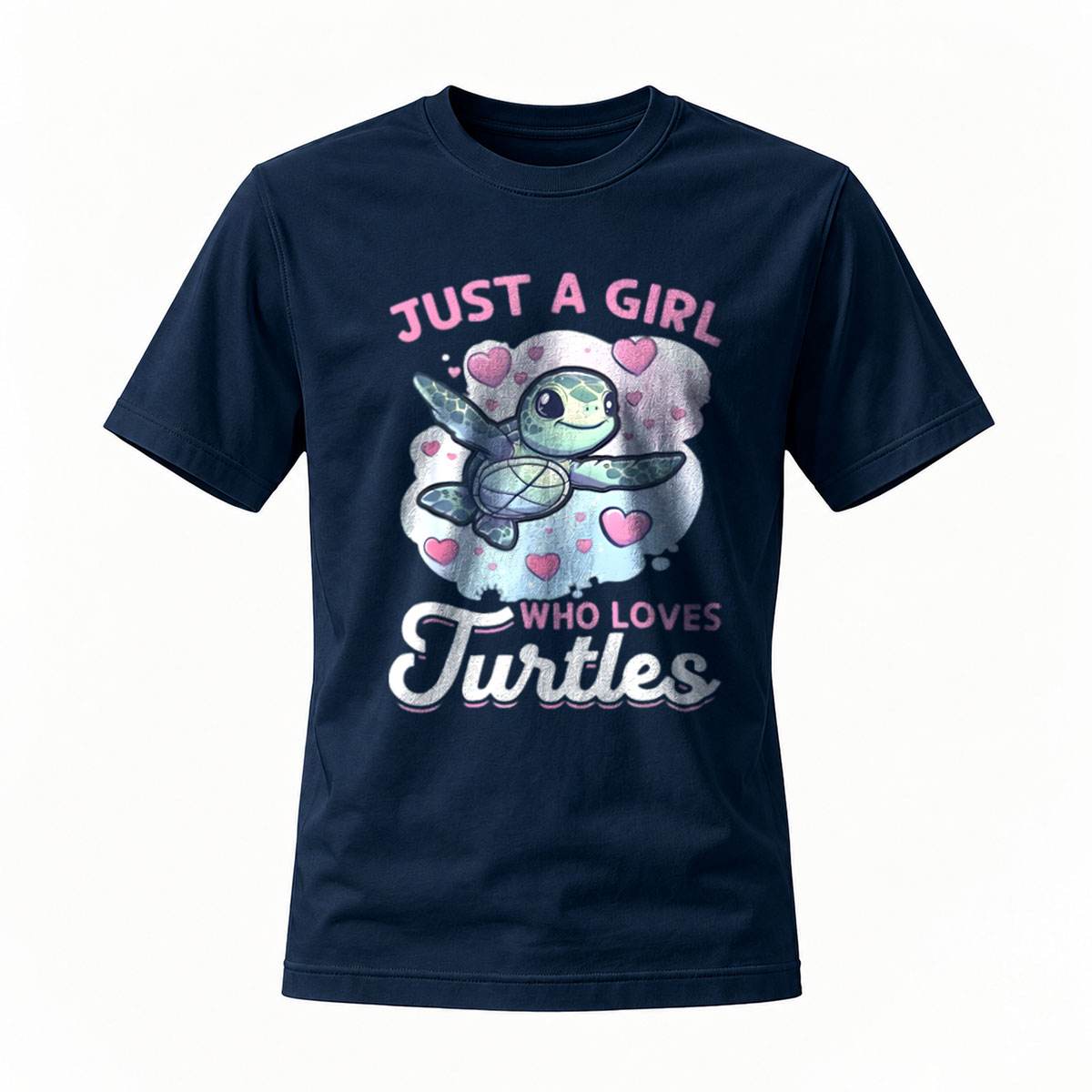Just a Girl Who Loves Turtles Women's T-Shirt - Image 7