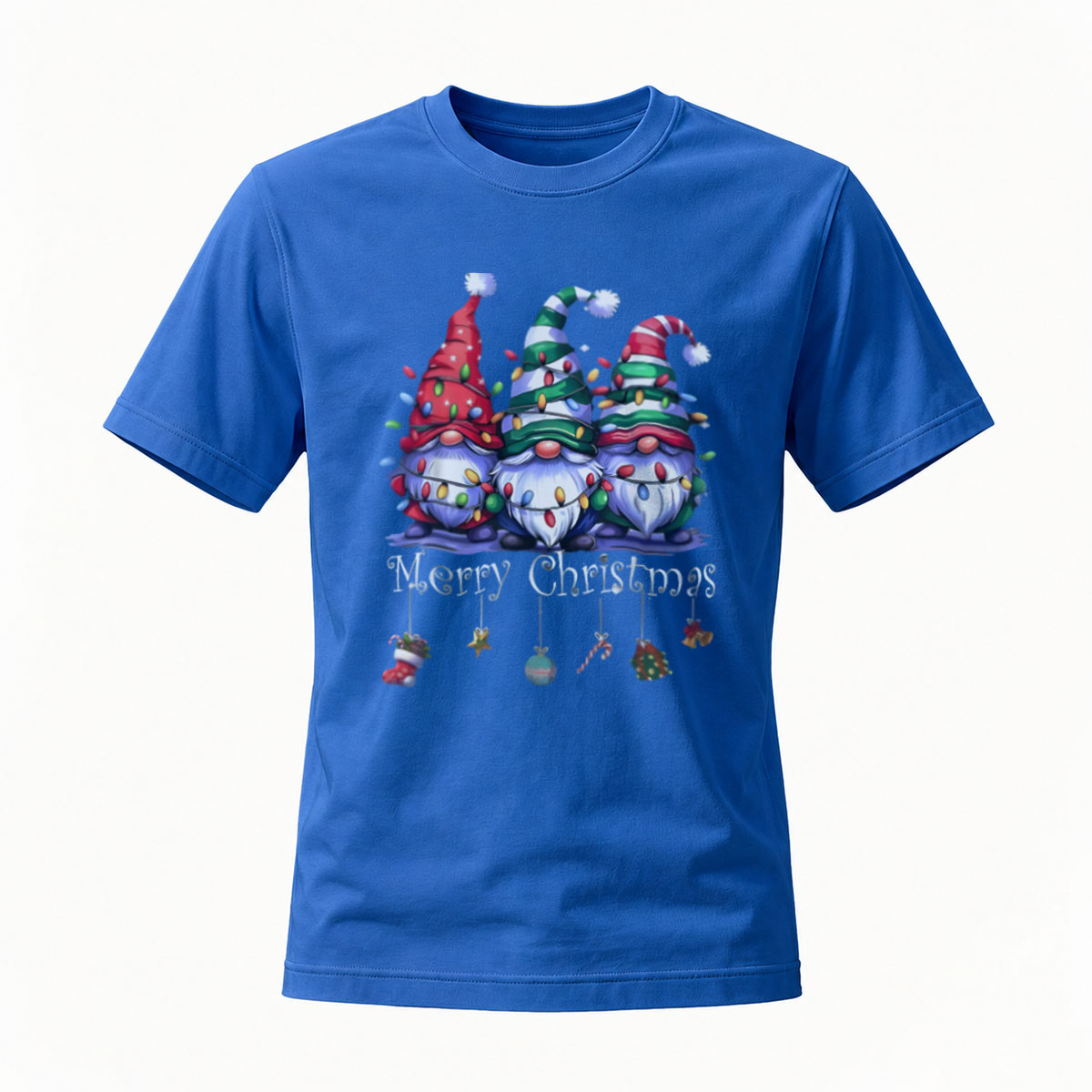 Merry Christmas Gnomes Holiday T-Shirt Men Women Gift - Image 4