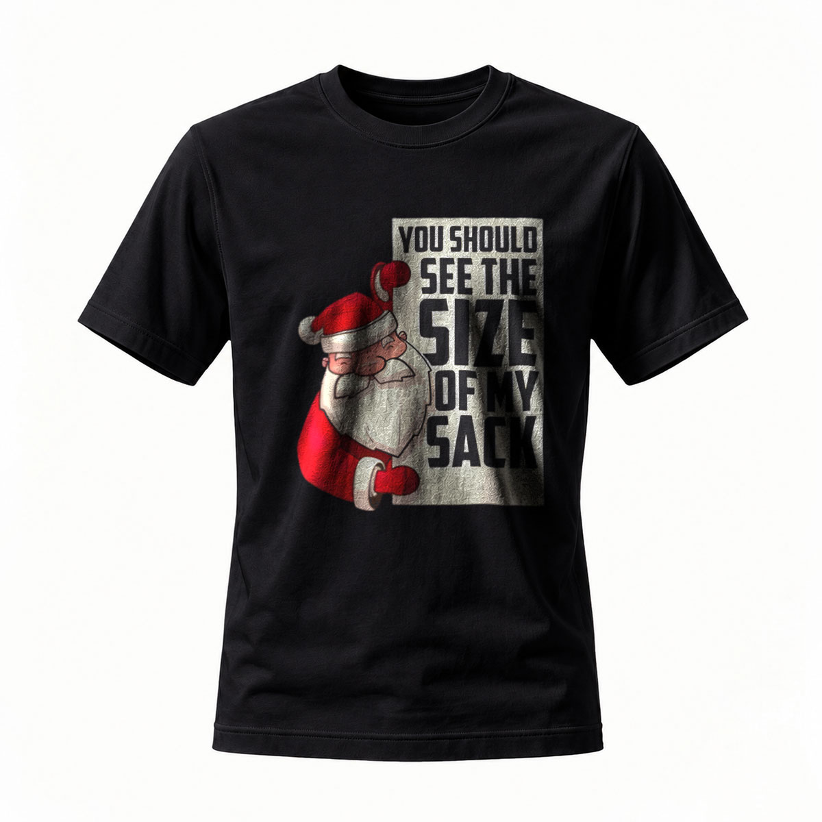 Santa Claus Funny Quote Christmas T-Shirt Men's Holiday Gift