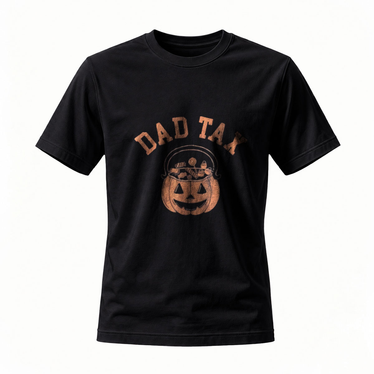 Dad Tax Halloween Pumpkin T-Shirt Men's Funny Costume Gift