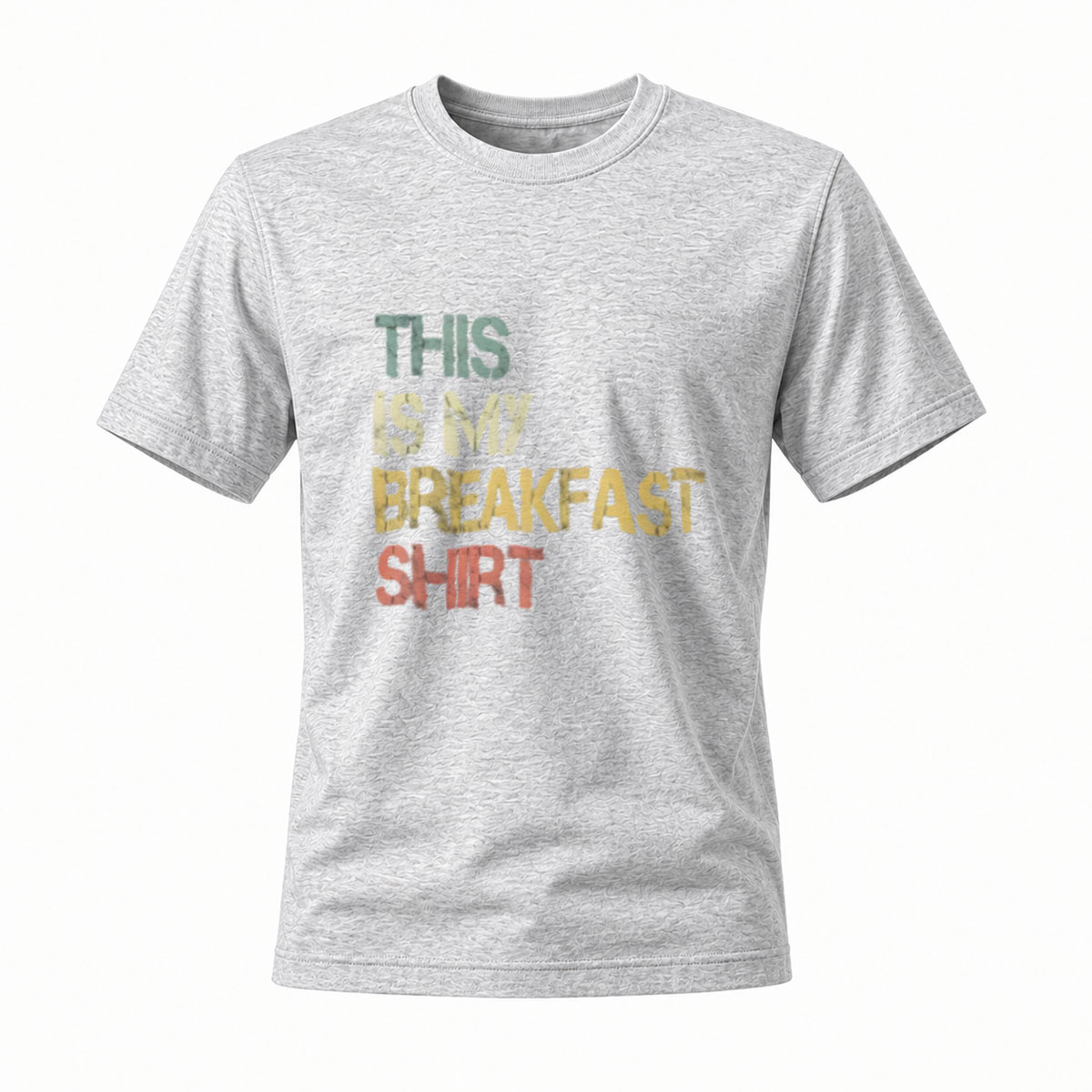 This Is My Breakfast Shirt Men's T-Shirt Funny Casual Wear - Image 3