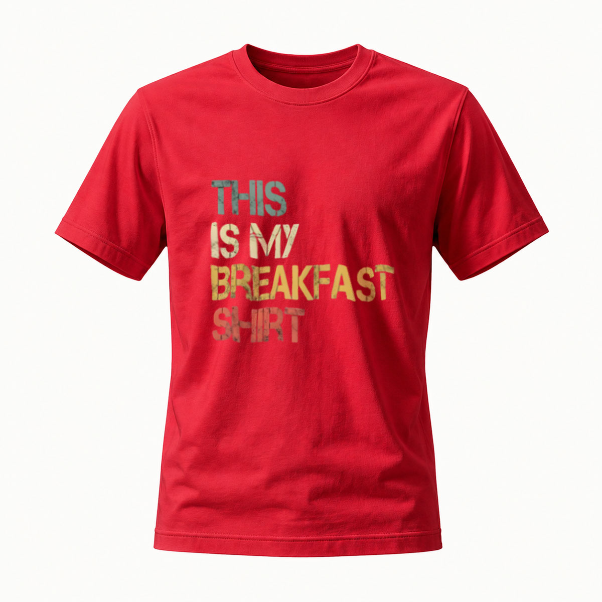 This Is My Breakfast Shirt Men's T-Shirt Funny Casual Wear - Image 5