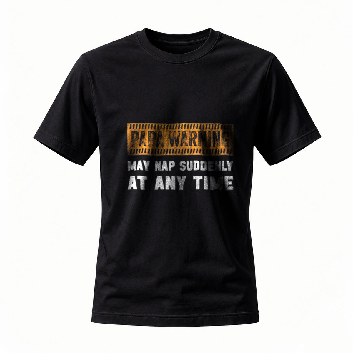 Papa Warning May Nap Suddenly Men's T-Shirt Gift Funny Dad Shirt