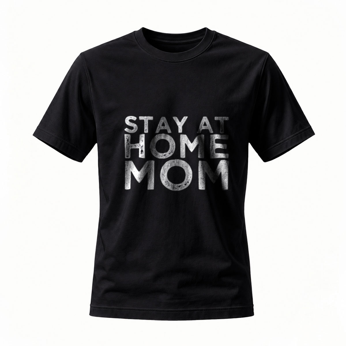 Stay at Home Mom T-Shirt Women's Casual Graphic Tee Gift for Moms