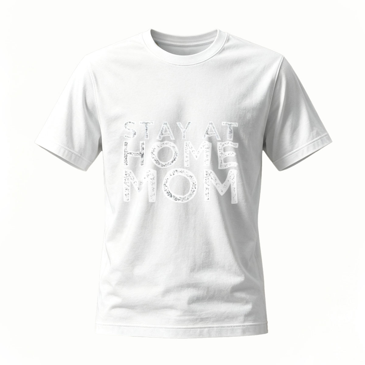 Stay at Home Mom T-Shirt Women's Casual Graphic Tee Gift for Moms - Image 2