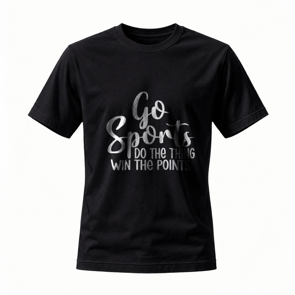 Go Sports Do The Thing Win The Points T-Shirt Men Women Casual Wear