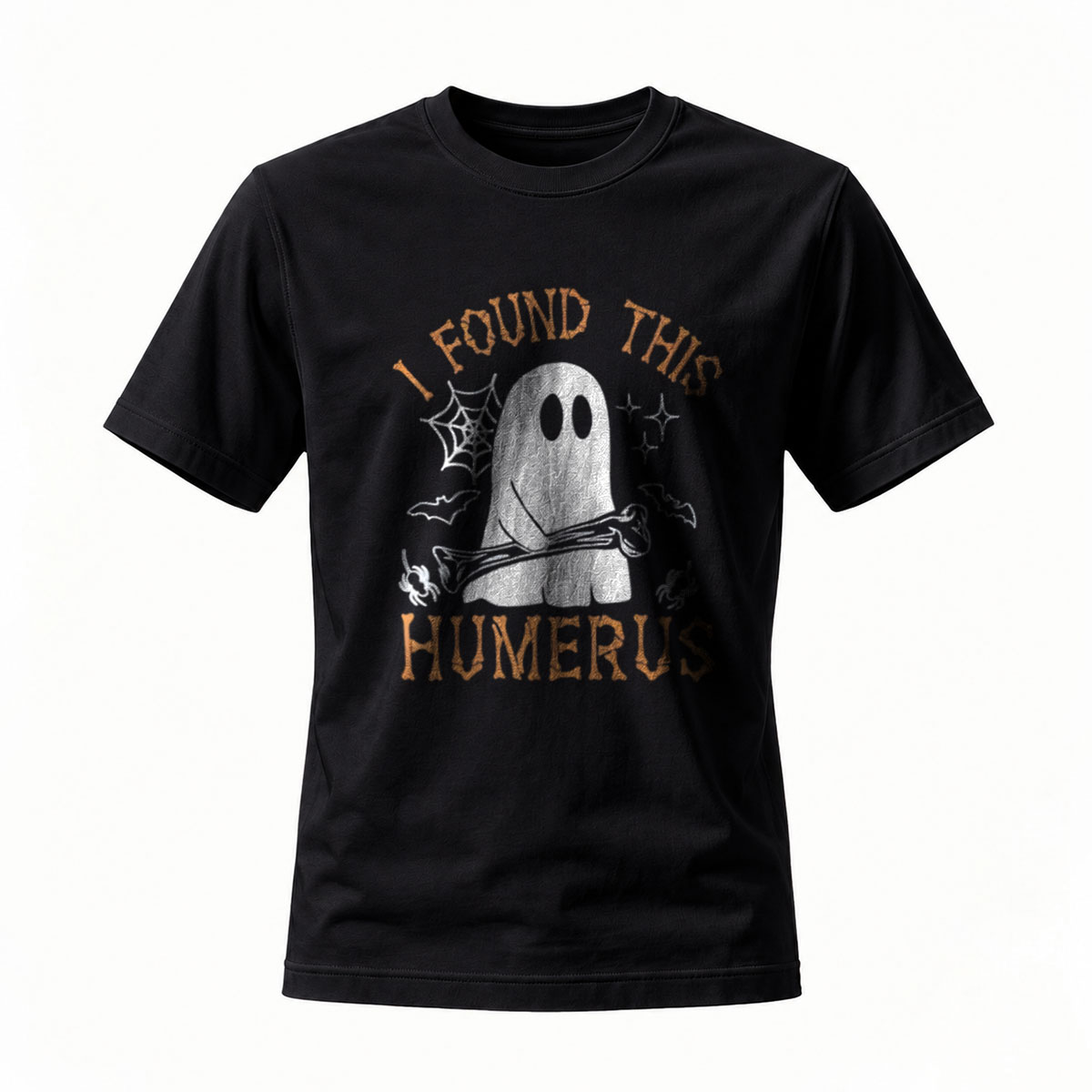 I Found This Humerus Ghost Halloween Funny T-Shirt