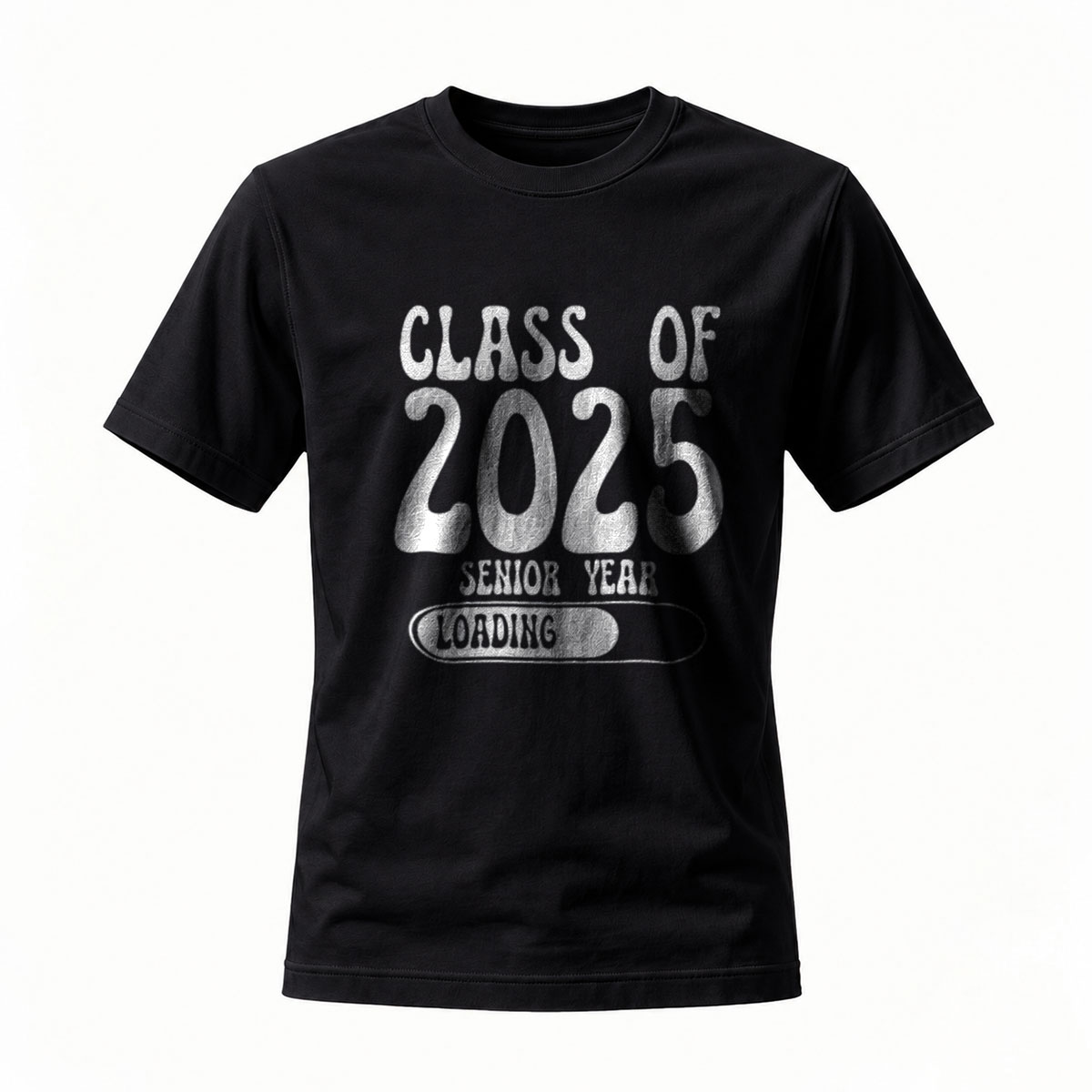 Class of 2025 Senior Year Loading T-Shirt Men Women Graduation Gift