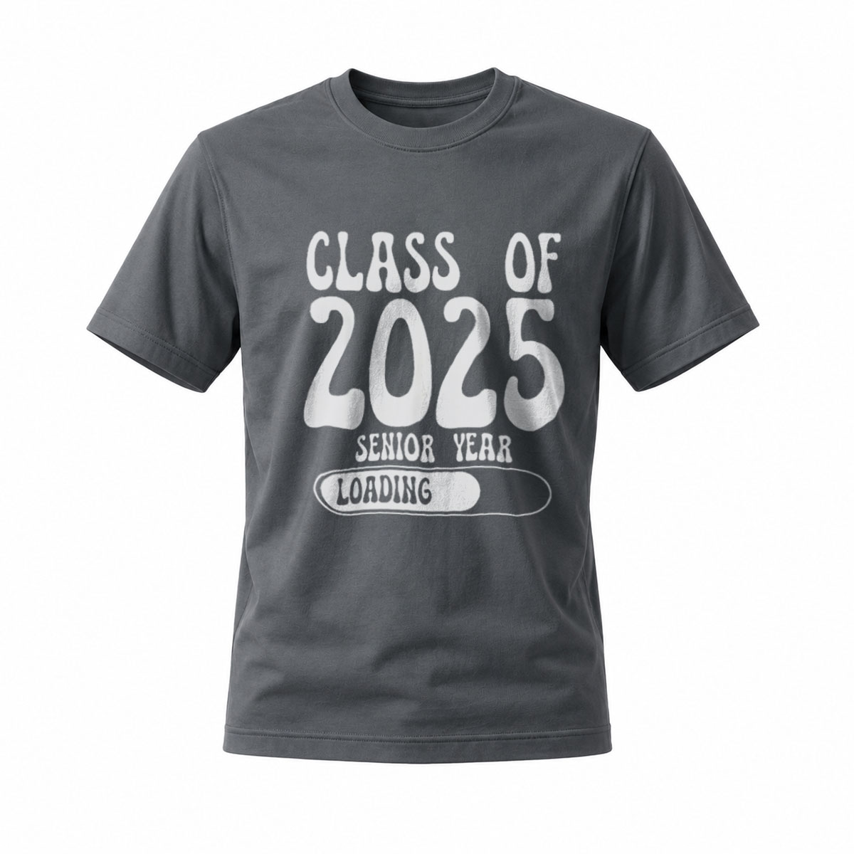Class of 2025 Senior Year Loading T-Shirt Men Women Graduation Gift - Image 6