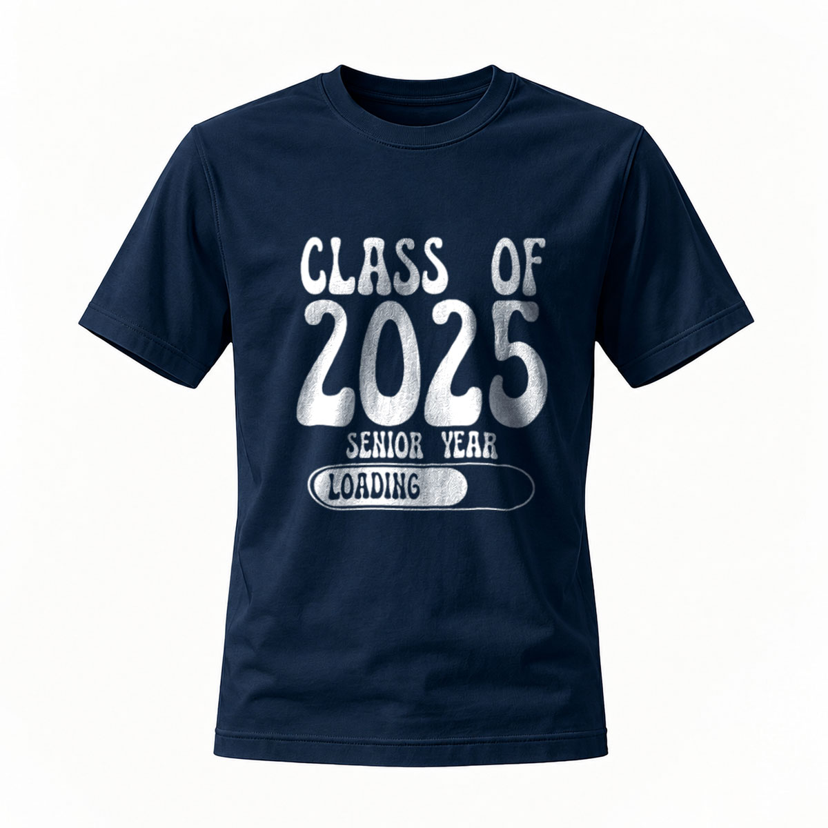 Class of 2025 Senior Year Loading T-Shirt Men Women Graduation Gift - Image 7