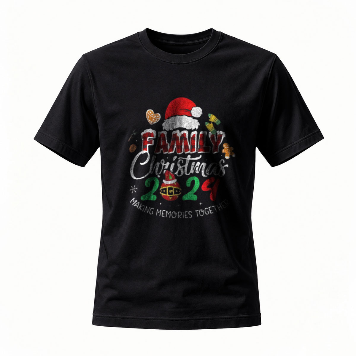 Family Christmas 2024 T-Shirt Holiday Gift for Men Women