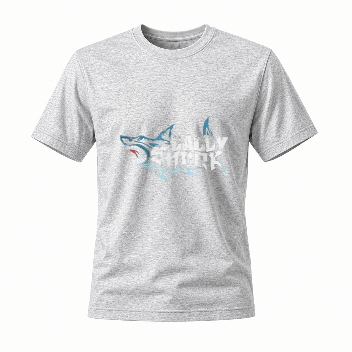 Gangster Shark Logo T-Shirt Men's Black Graphic Tee - Image 3