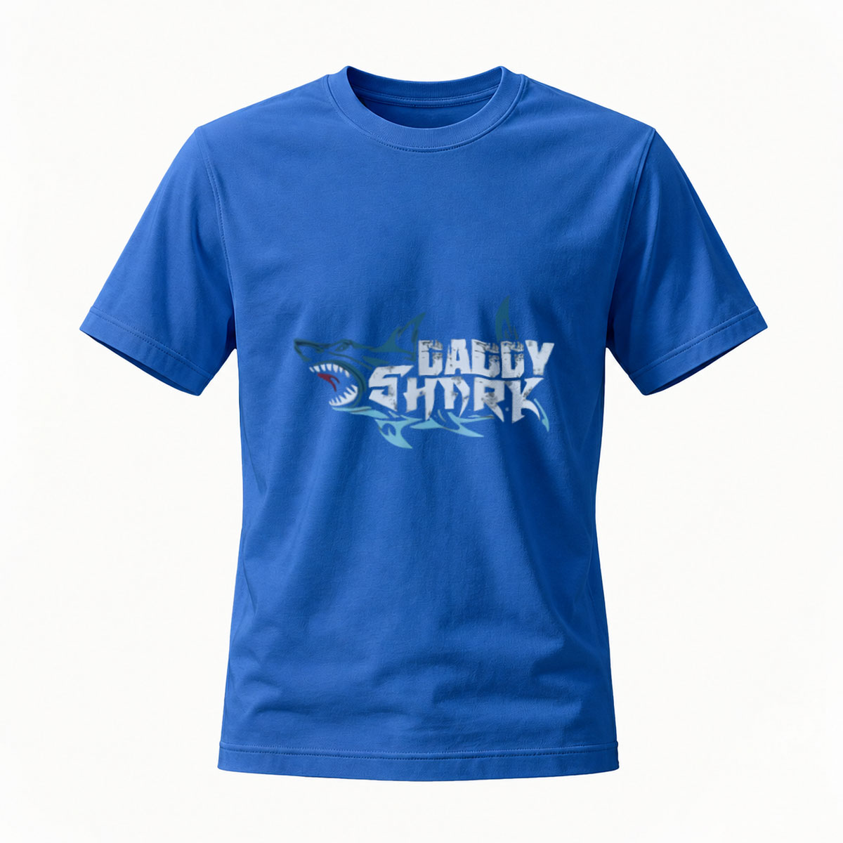 Gangster Shark Logo T-Shirt Men's Black Graphic Tee - Image 4