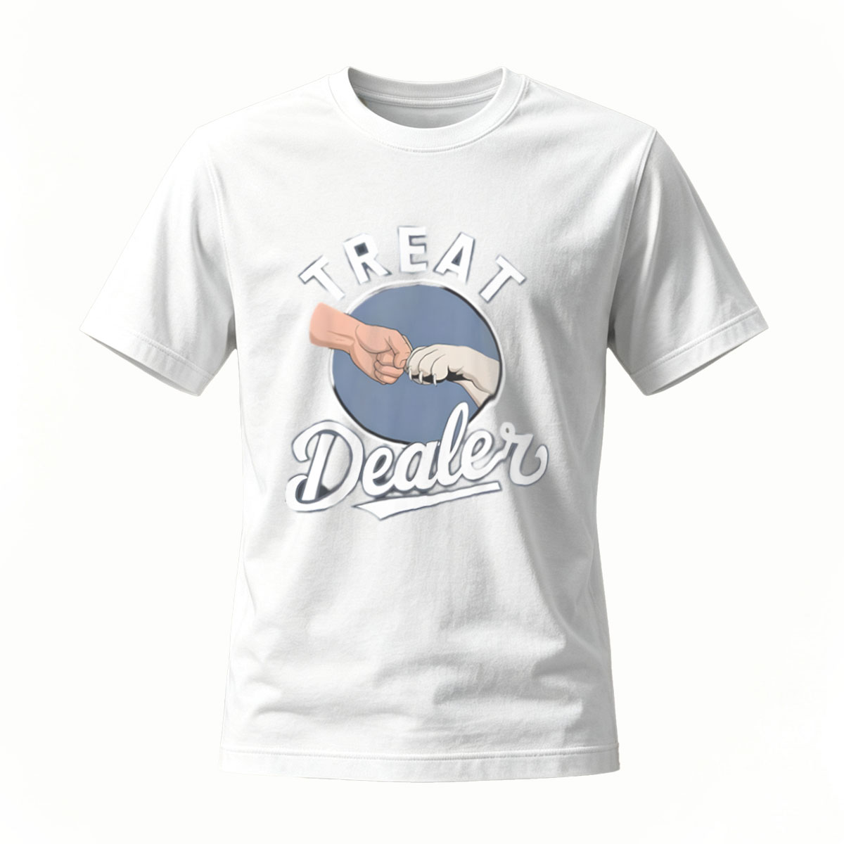 Treat Dealer T-Shirt Men's Funny Graphic Tee Gift - Image 2