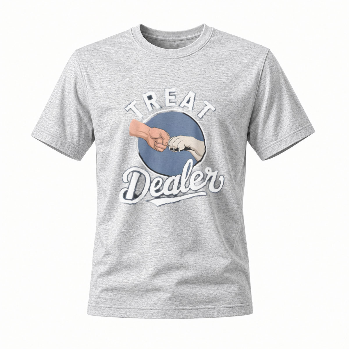 Treat Dealer T-Shirt Men's Funny Graphic Tee Gift - Image 3