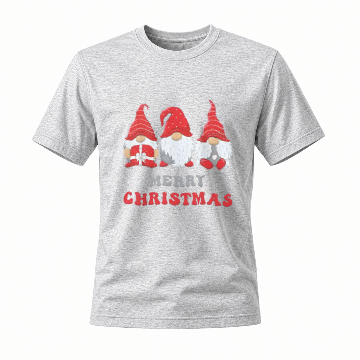 Merry Christmas Gnomes T-Shirt Men Women Holiday Gift Wear - Image 3