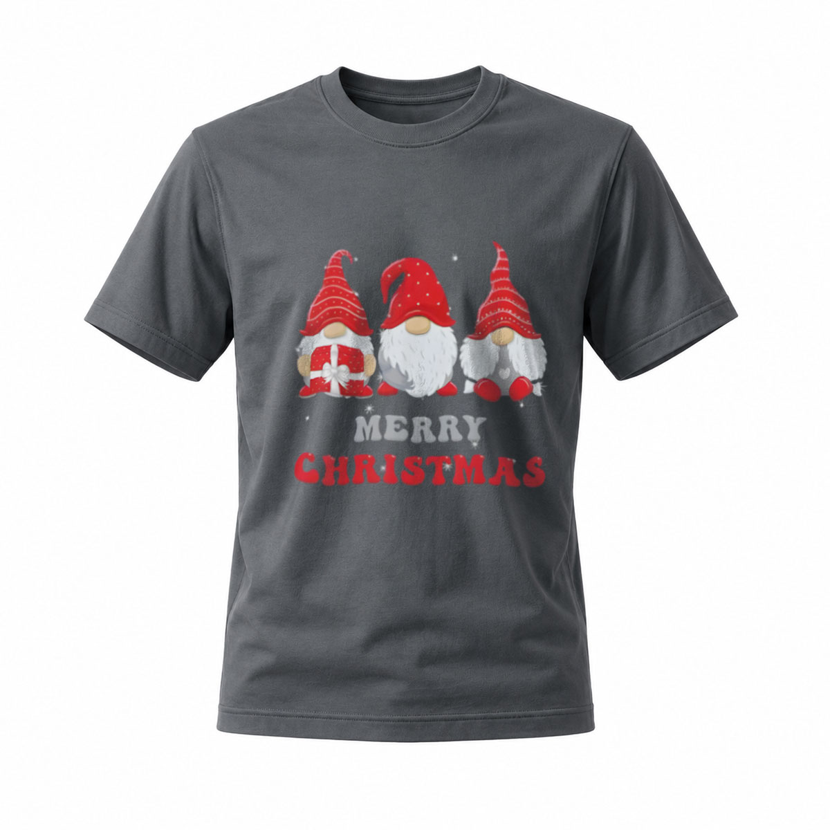 Merry Christmas Gnomes T-Shirt Men Women Holiday Gift Wear - Image 6