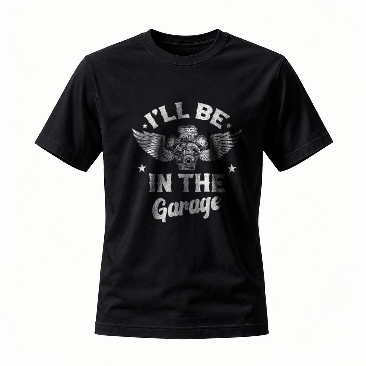 I'll Be In The Garage Men's T-Shirt Automotive Enthusiast Gift