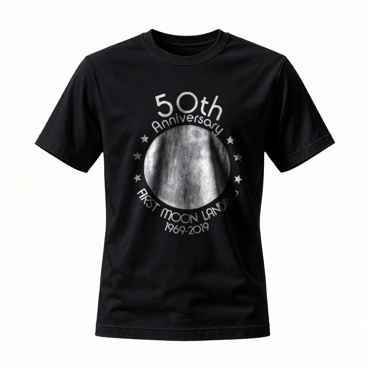 50th Moon Landing Anniversary T-Shirt Men's Women's 1969-2019