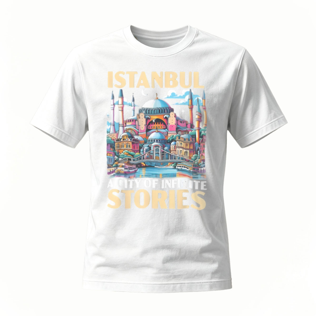 Istanbul City of Infinite Stories Men's T-Shirt - Image 2