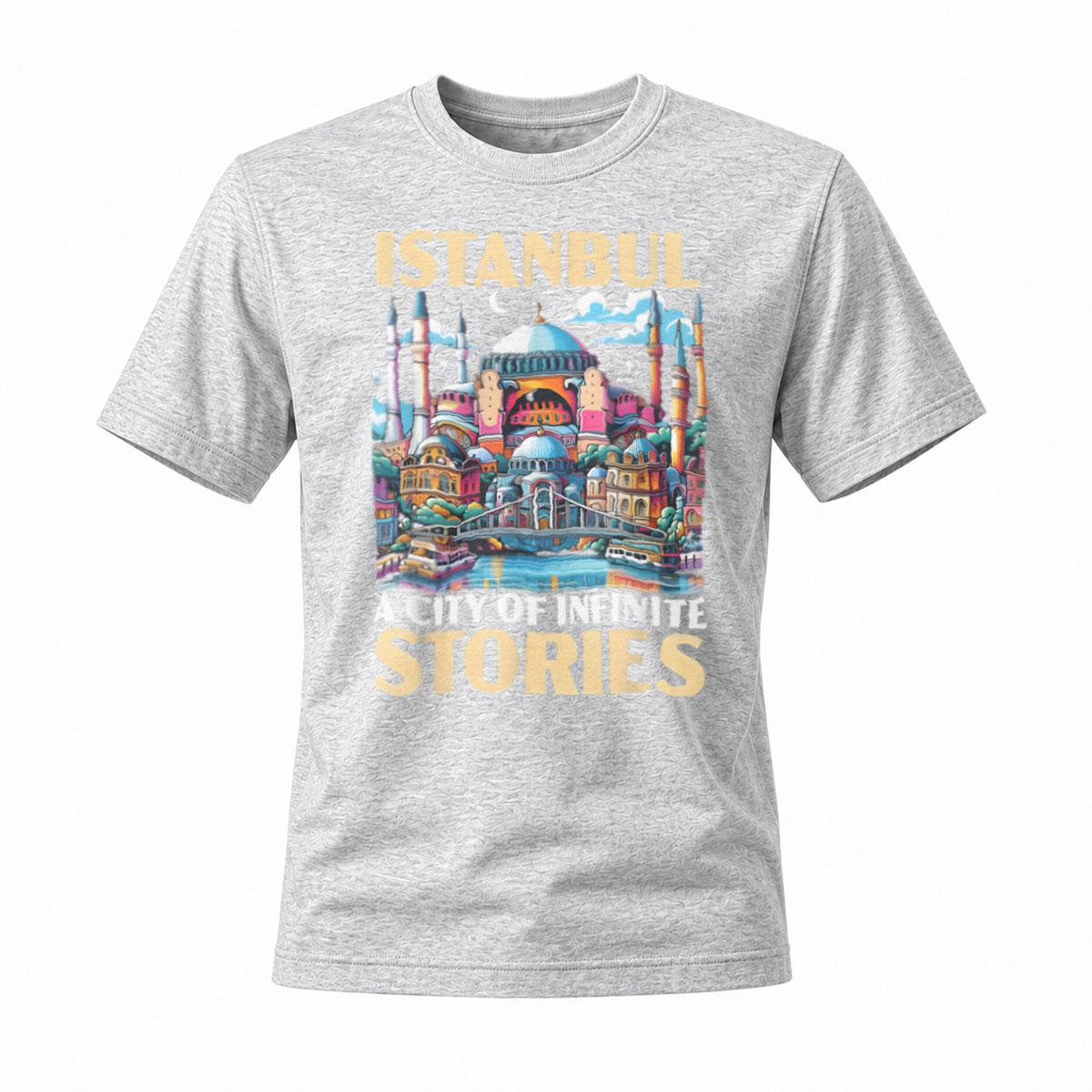 Istanbul City of Infinite Stories Men's T-Shirt - Image 3