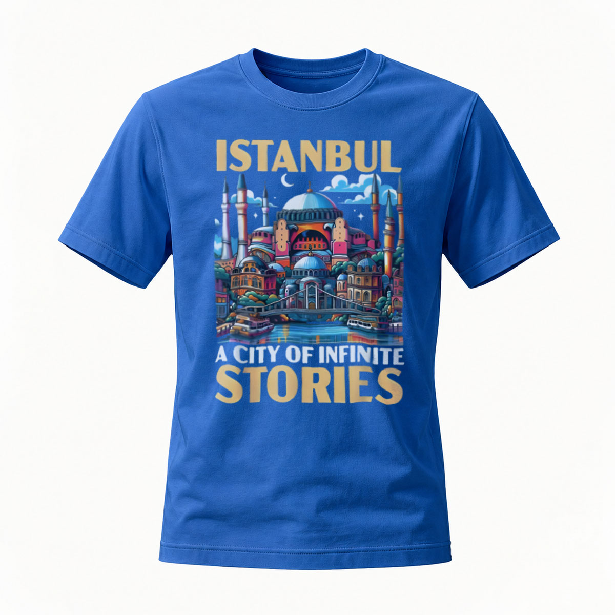 Istanbul City of Infinite Stories Men's T-Shirt - Image 4