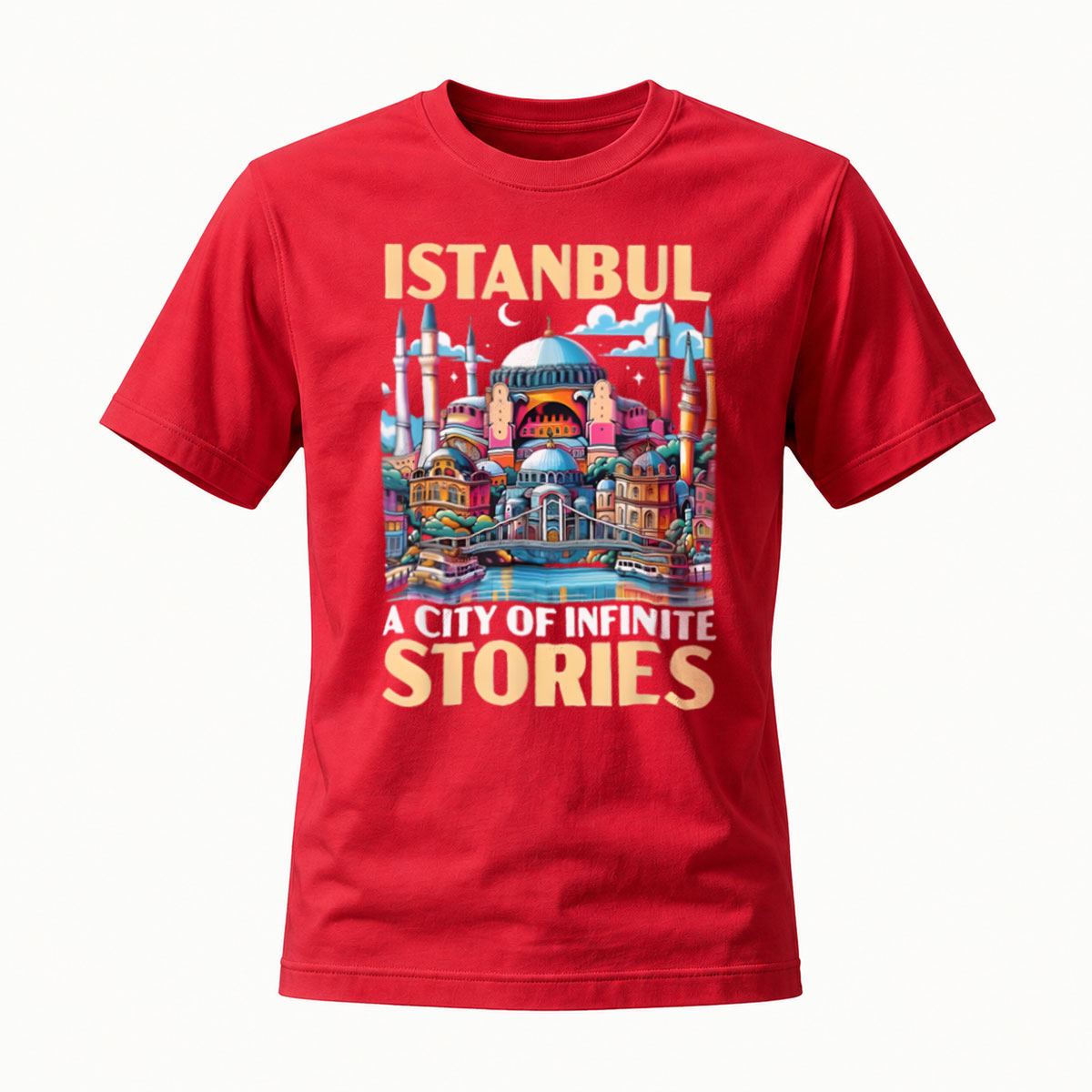 Istanbul City of Infinite Stories Men's T-Shirt - Image 5