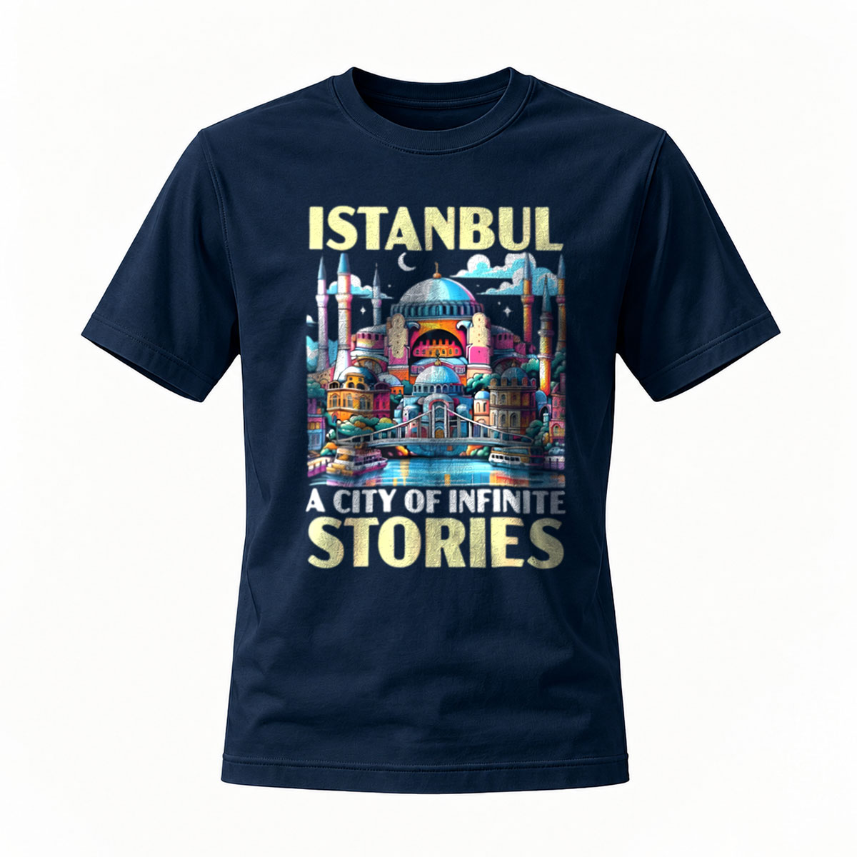 Istanbul City of Infinite Stories Men's T-Shirt - Image 7