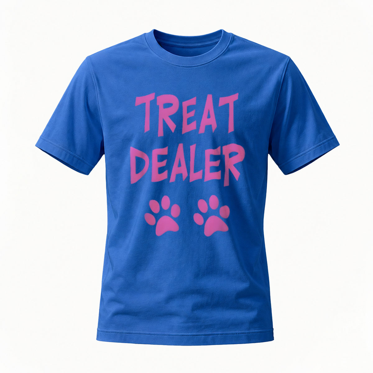 Treat Dealer Pink Paw Print T-Shirt for Pet Lovers - Image 4