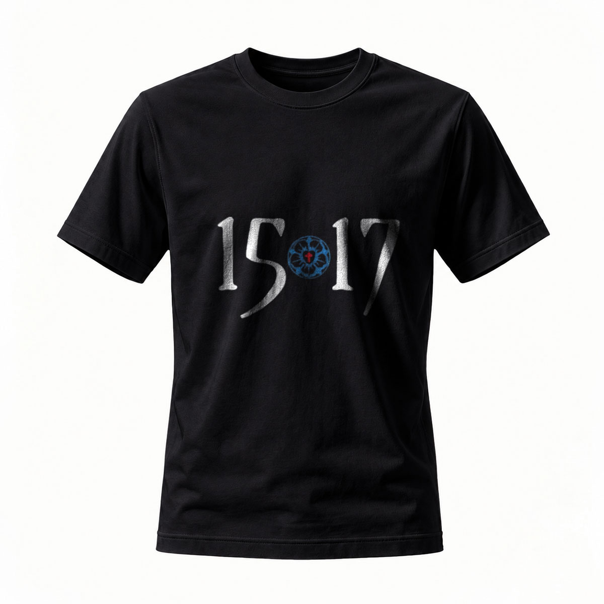 1517 Logo T-Shirt Men's Black Casual Wear Gift for Fans