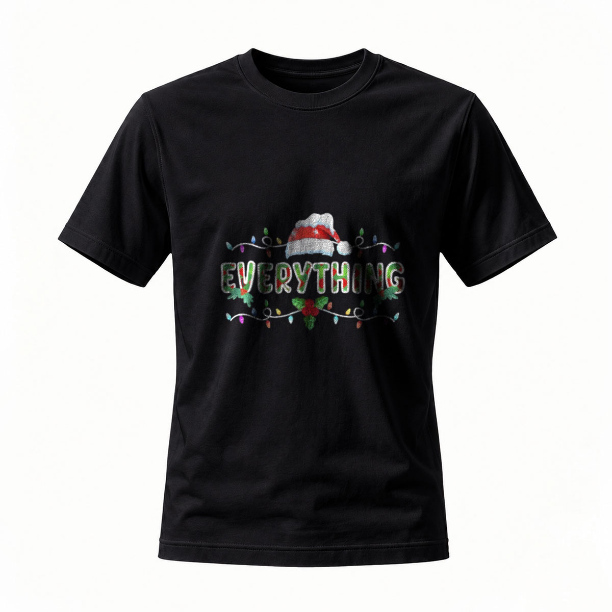 Christmas Everything T-Shirt Men's Holiday Gift Wear