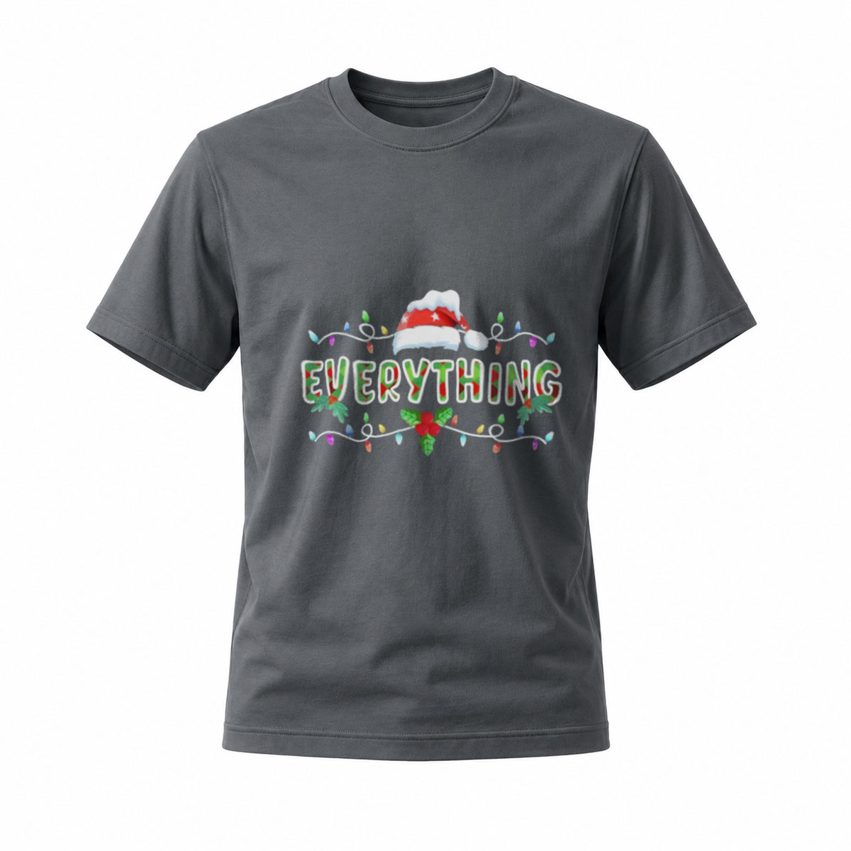 Christmas Everything T-Shirt Men's Holiday Gift Wear - Image 6