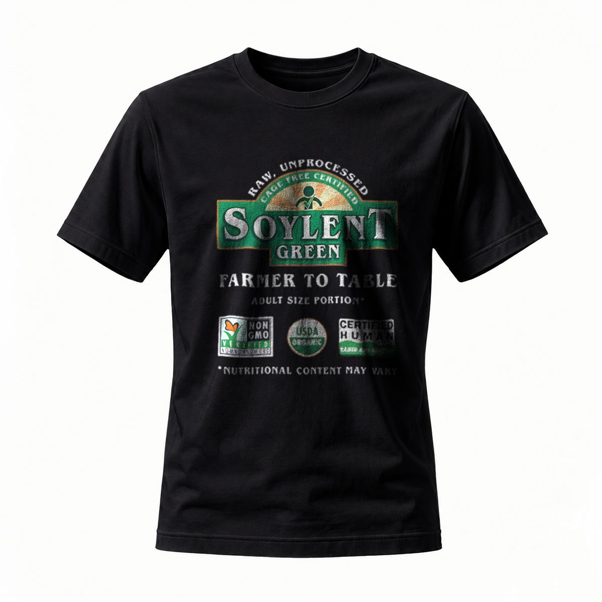 Soylent Green Farmer to Table Men's T-Shirt Humor Gift