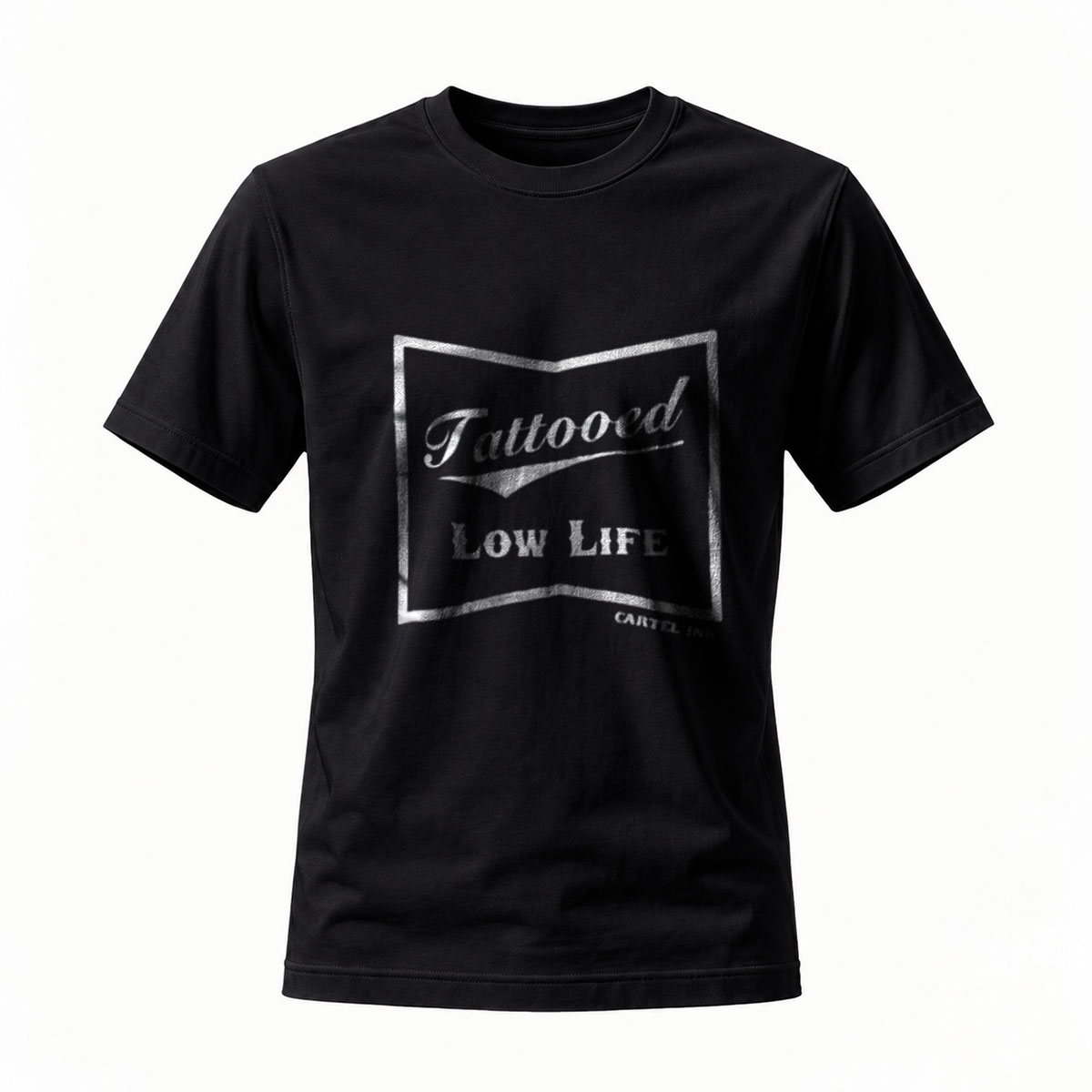 Tattooed Low Life Men's T-Shirt Streetwear Fashion