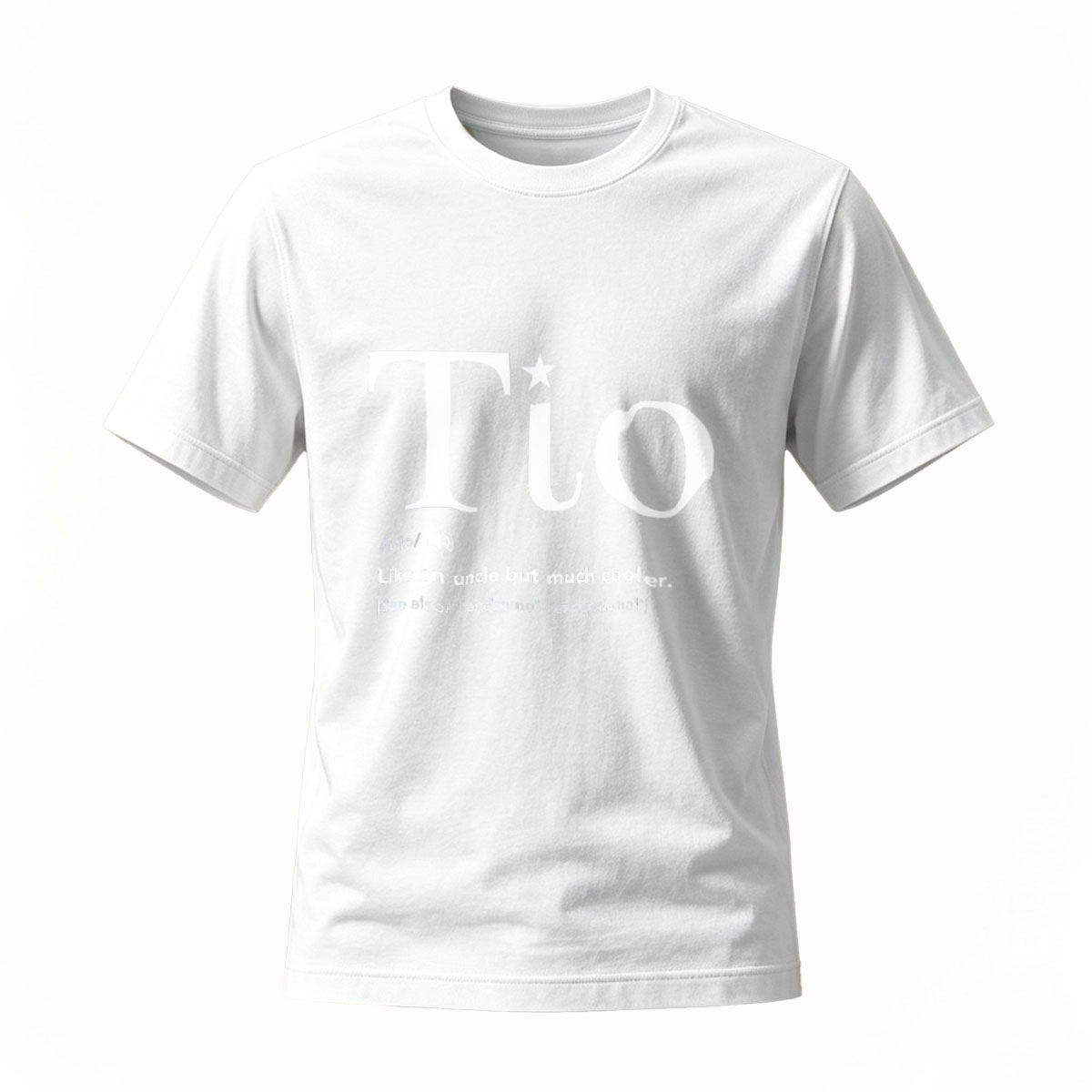 Tio Uncle Cool Mens T-Shirt Gift for Men Family Fun Wear - Image 2