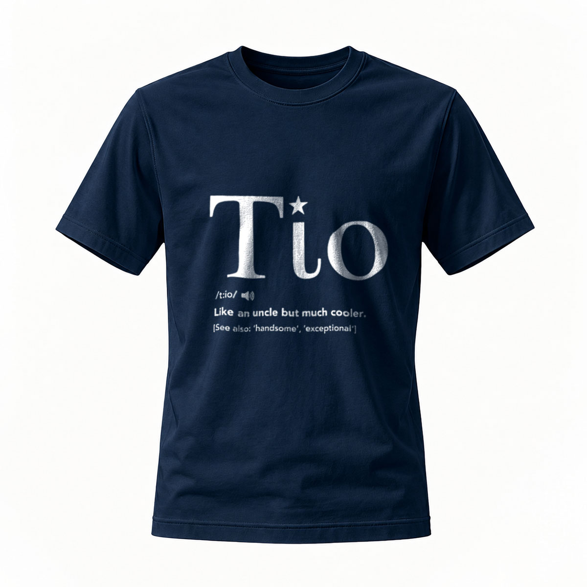 Tio Uncle Cool Mens T-Shirt Gift for Men Family Fun Wear - Image 7