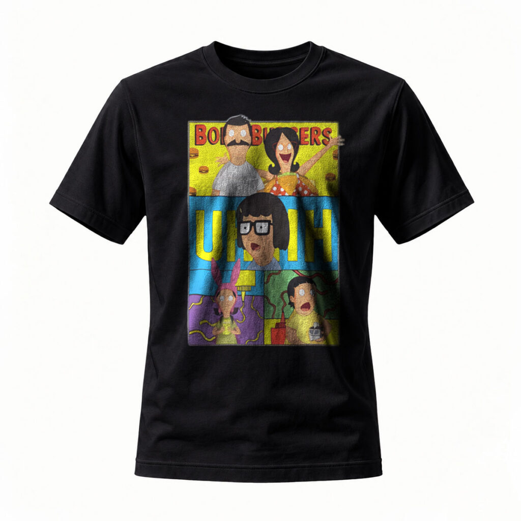 Bob's Burgers Family Cartoon Men's T-Shirt Gift Wear