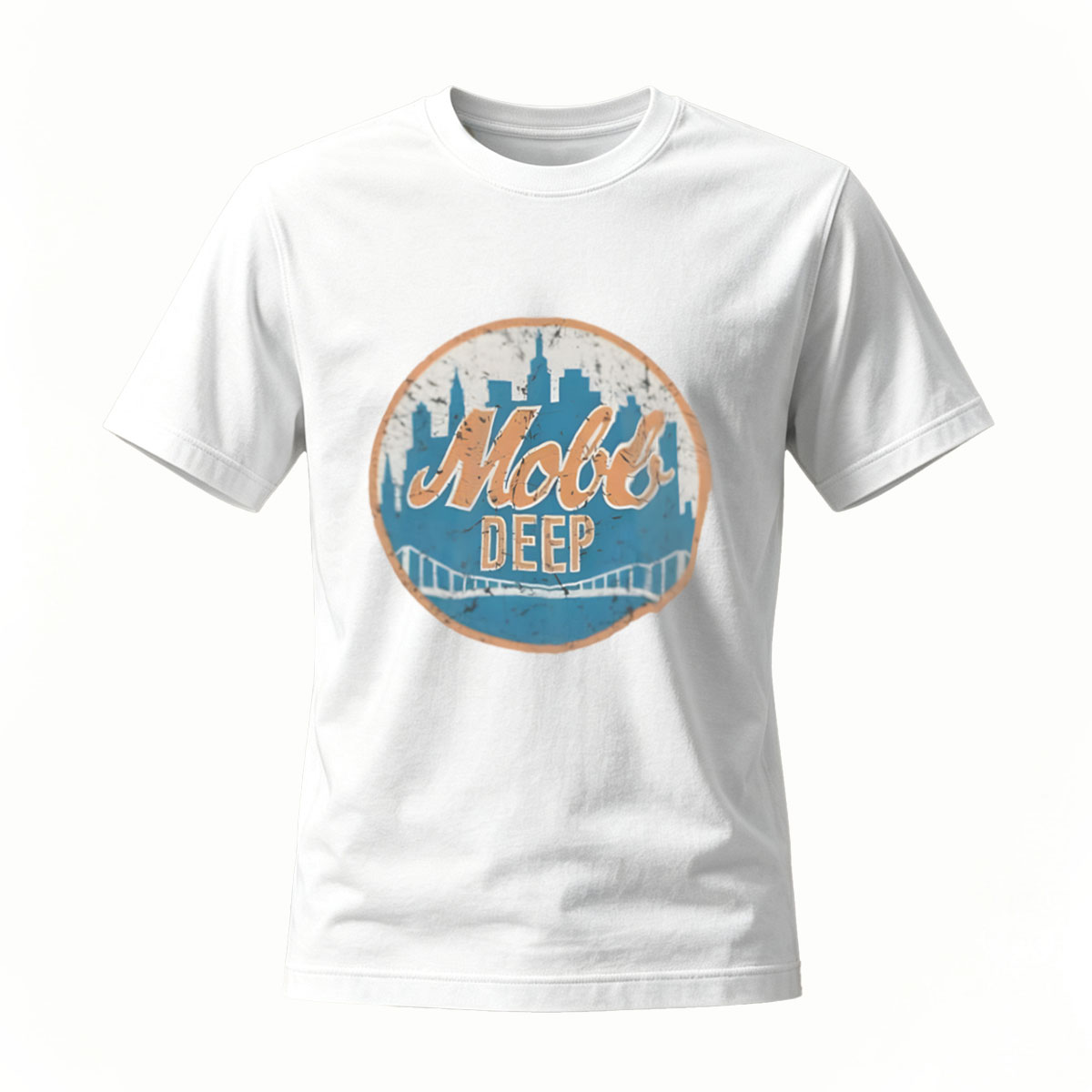Mob Deep NYC Skyline T-Shirt Men's Streetwear Hip Hop Fashion - Image 2