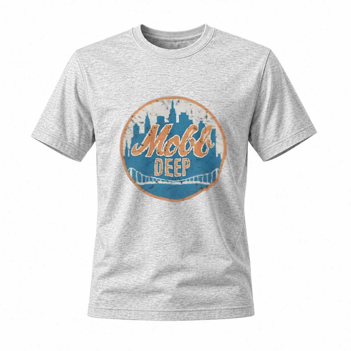 Mob Deep NYC Skyline T-Shirt Men's Streetwear Hip Hop Fashion - Image 3